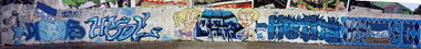 Graffiti Wall in Berlin - Photo by 030er - Ultras, Hertha, BSC (2012)