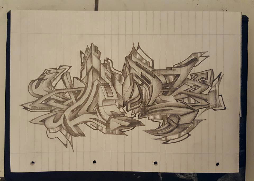 Graffiti Sketch - Photo by 036 (2017)