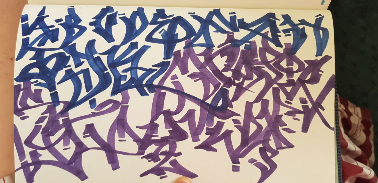 Graffiti Sketch - Photo by 036