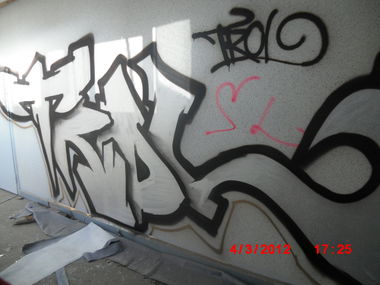 Graffiti Bombing - Photo by 036 (2012)