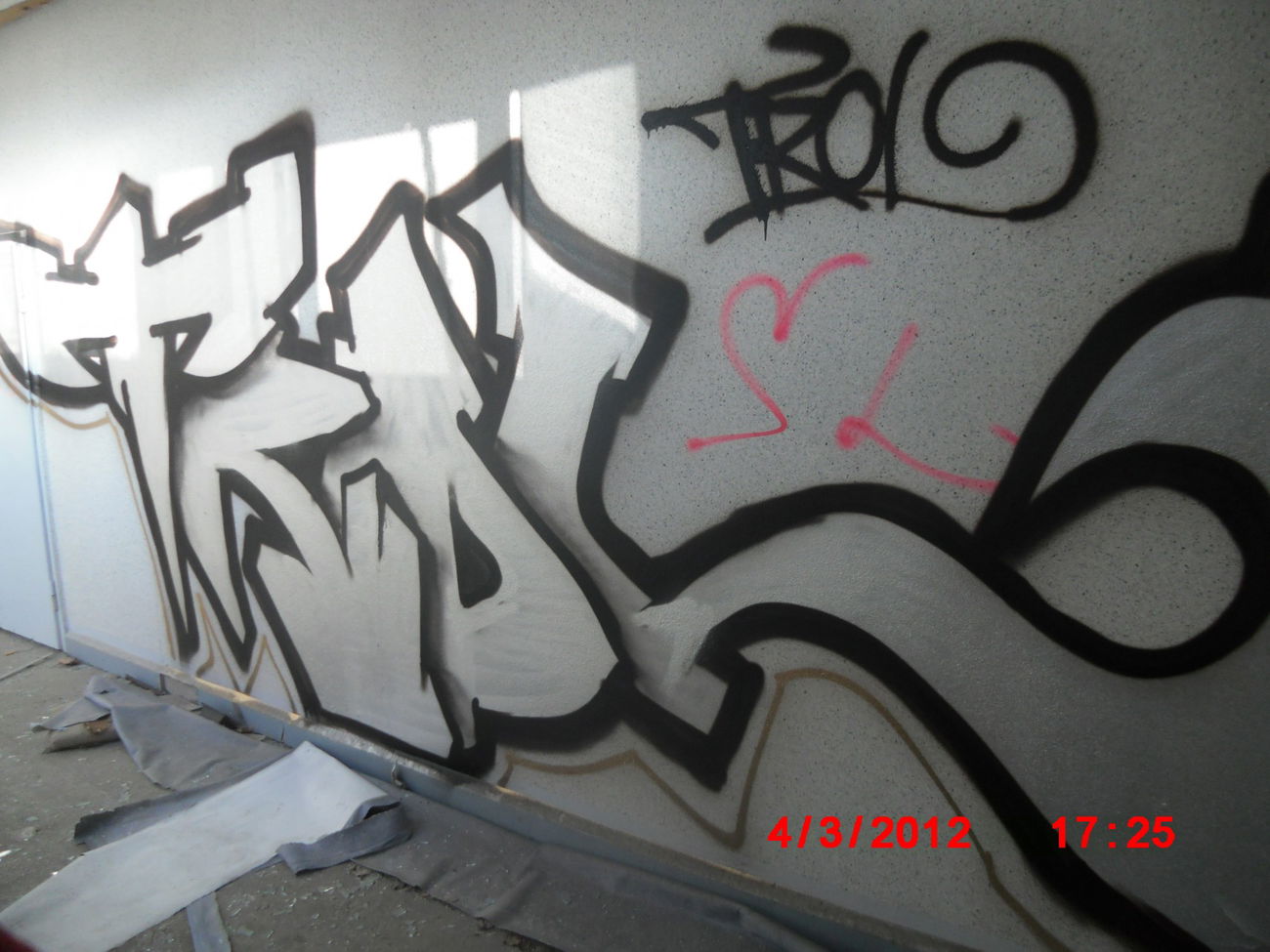 Graffiti Bombing - Photo by 036 (2012)