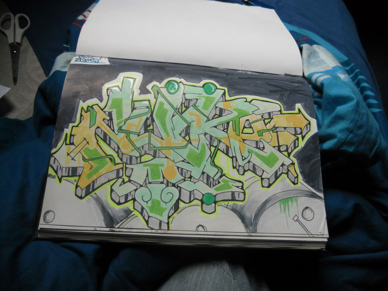 Graffiti Sketch - Photo by 036 (2010)