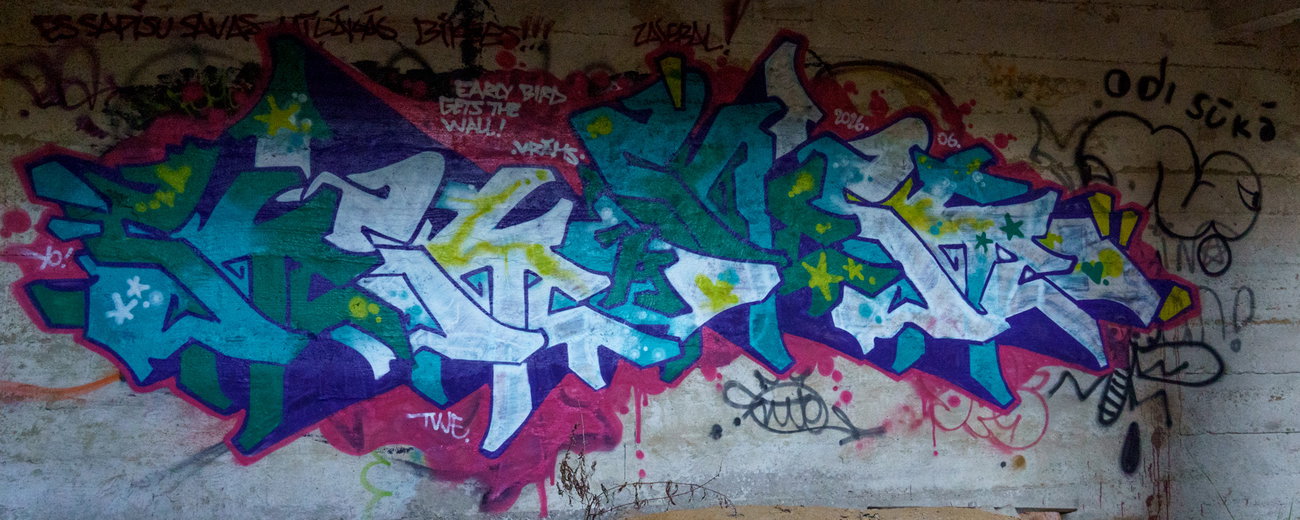 Graffiti Wall - Photo by 06kid - latvia, krams (2026)
