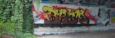 Graffiti Wall in Kreis Steinfurt - Photo by 0815ers - BHOM, Rheine (2014)
