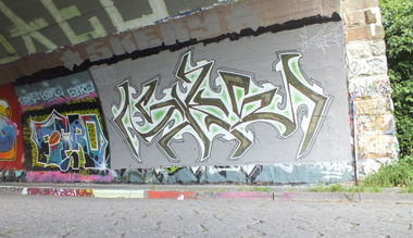 Graffiti Wall - Photo by 0815ers - Skery, Ske (2014)