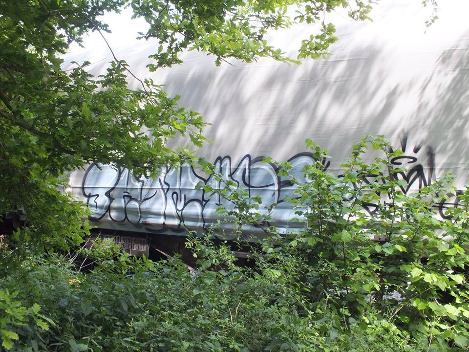 Graffiti Artwork - Photo by 0815ers - Bhom, Rhein (2015)