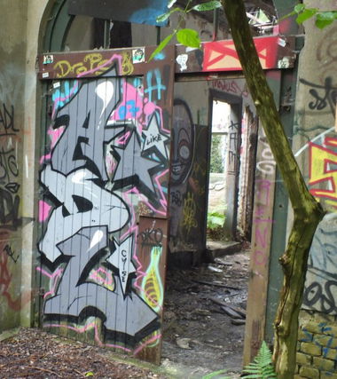 Graffiti Bombing - Photo by 0815ers - ADL, Rheine, Like (2014)