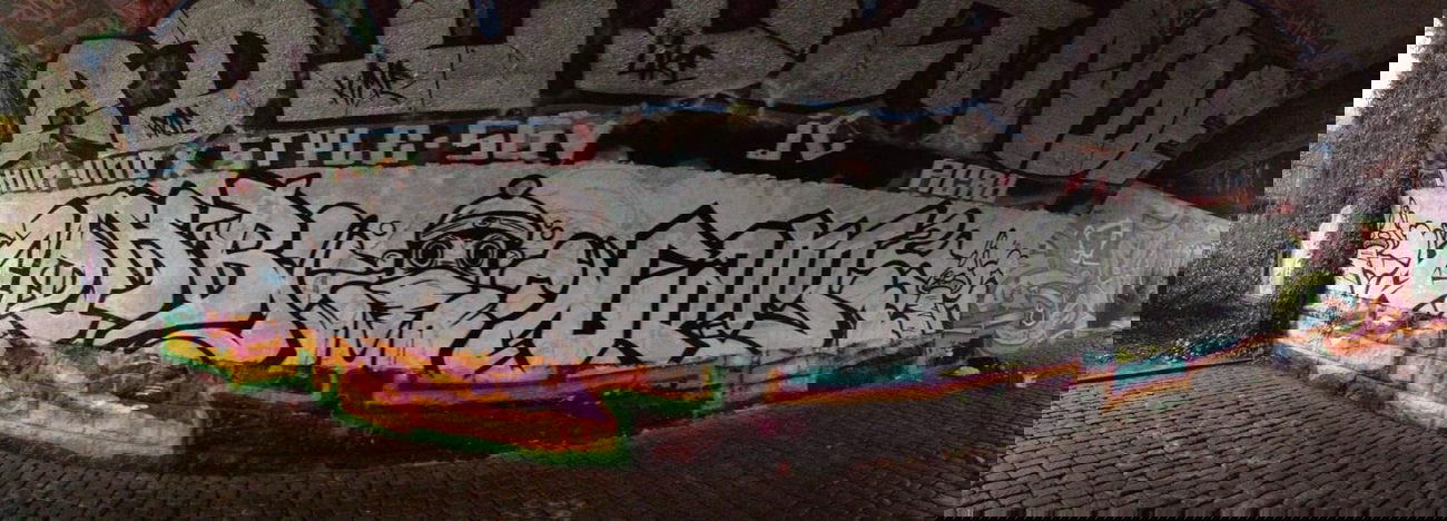 Graffiti Wall - Photo by 0815ers - MohB, Gang, Bhom (2015)