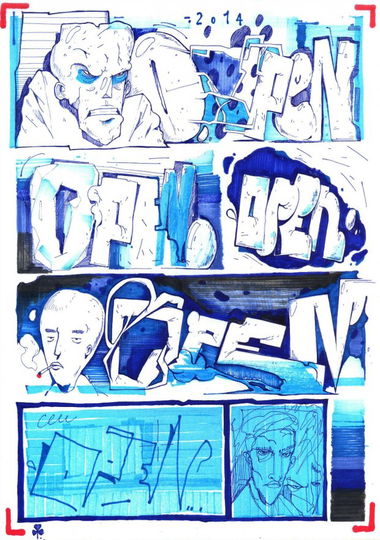 Graffiti Sketch - Photo by 0p3Nua - open, sketch