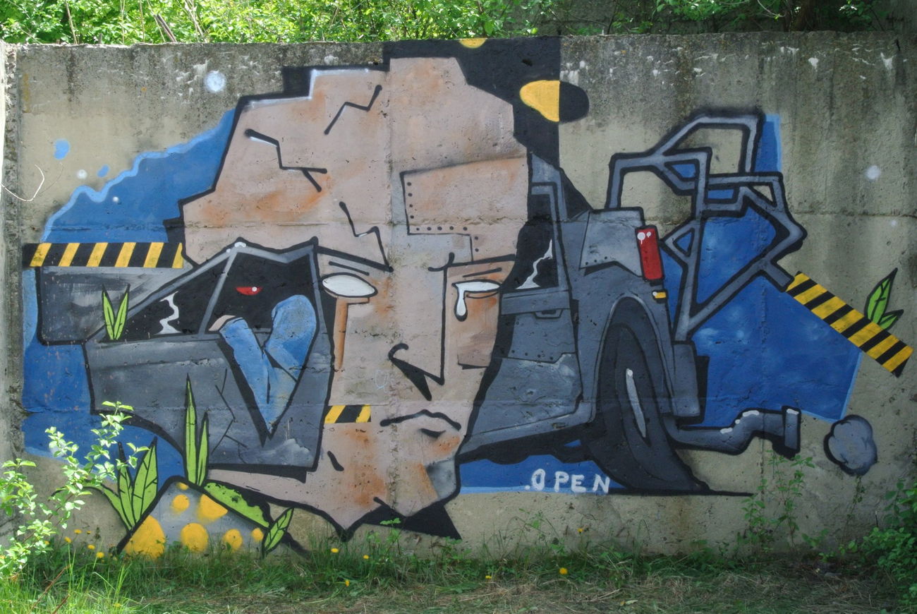Graffiti Wall in Украина - Photo by 0p3Nua - Pasha_Open, graffiti, art (2015)