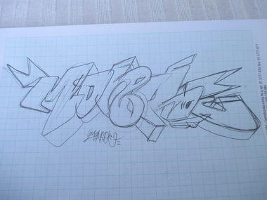 Graffiti Sketch - Photo by 10ka