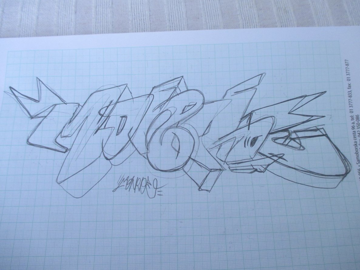 Graffiti Sketch - Photo by 10ka