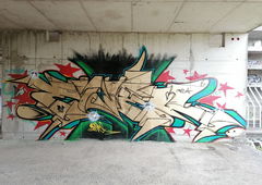 Graffiti Wall - Photo by 10ka - 10ka, PCA, zagreb (2021)