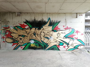 Graffiti Wall - Photo by 10ka - 10ka, PCA, zagreb (2021)