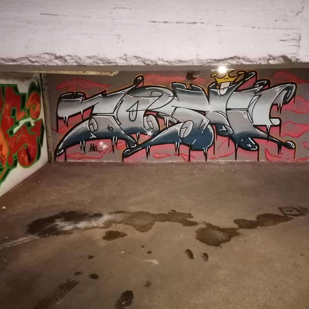 Graffiti Wall - Photo by 10ka - 10ka, PCA, zagreb (2020)