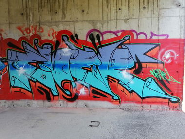 Graffiti Wall - Photo by 10ka