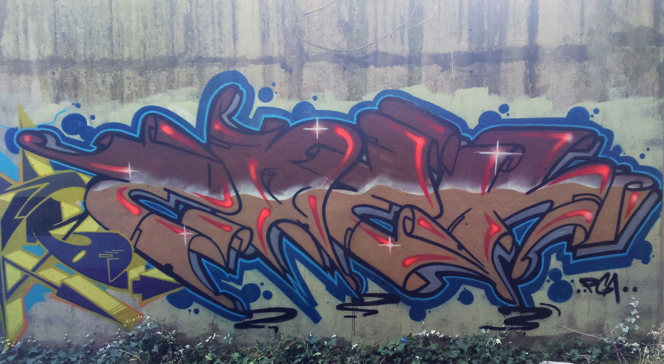 Graffiti Wall - Photo by 10ka - Zagreb, 10ka (2020)