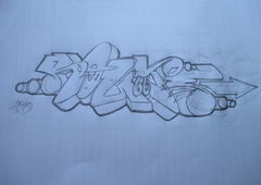 Graffiti Wall - Photo by 10ka - route, A1 (2015)