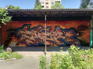 Graffiti Wall - Photo by 10ka - zagreb (2022)