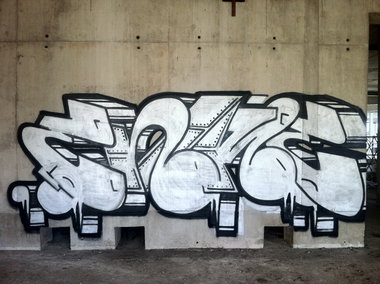 Graffiti Wall - Photo by 10ka - ener, zagreb (2018)