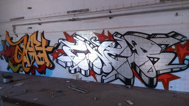 Graffiti Wall - Photo by 10ka - PCA, Velaluka, ener