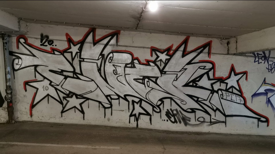 Graffiti Wall - Photo by 10ka - 10ka, Zagreb, pca (2020)