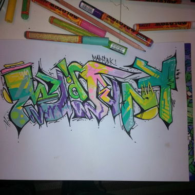 Graffiti Sketch - Photo by 12345 - mad, funk (2014)
