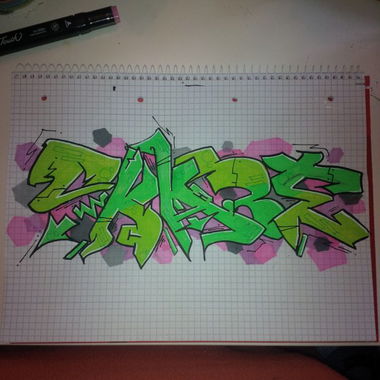 Graffiti Sketch - Photo by 12345 (2014)