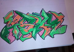 Graffiti Wall - Photo by 12345