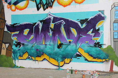 Graffiti Wall in Hennef - Photo by 12345 - pmod, 524 (2014)