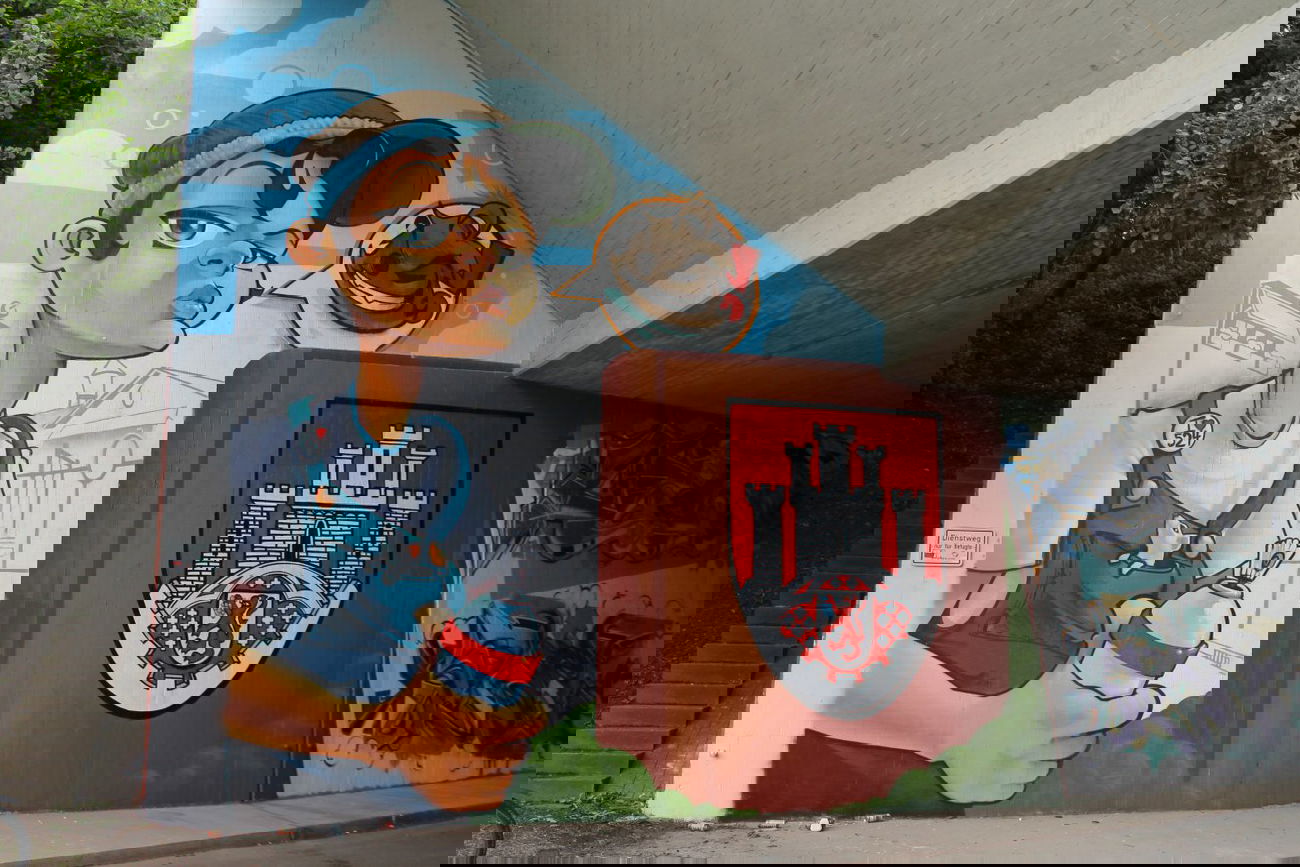 Graffiti Wall in Hennef - Photo by 12345 - nevel, 524 (2014)