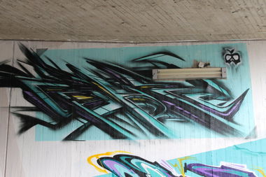 Graffiti Wall in Hennef - Photo by 12345 - ephiq (2014)