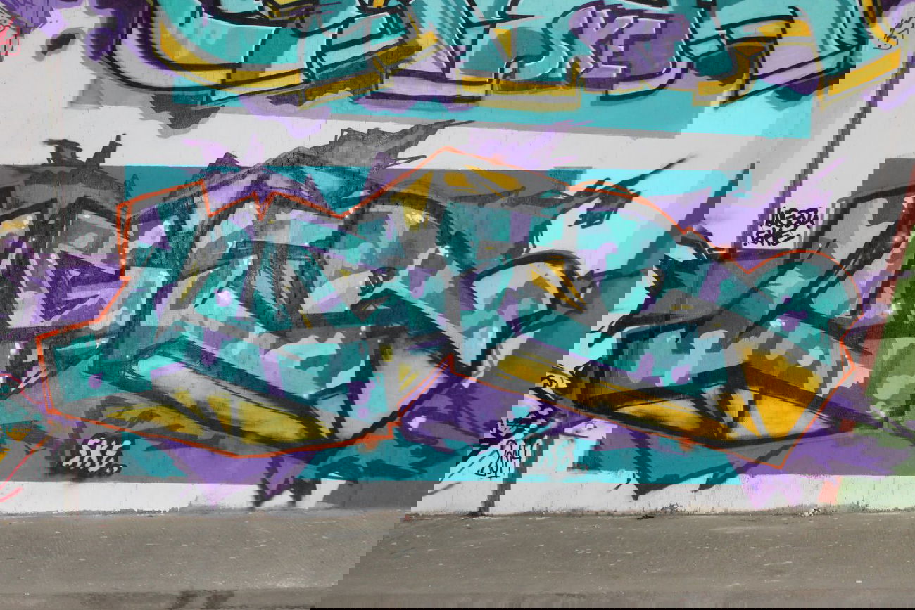 Graffiti Wall in Hennef - Photo by 12345 - luger, ske (2014)