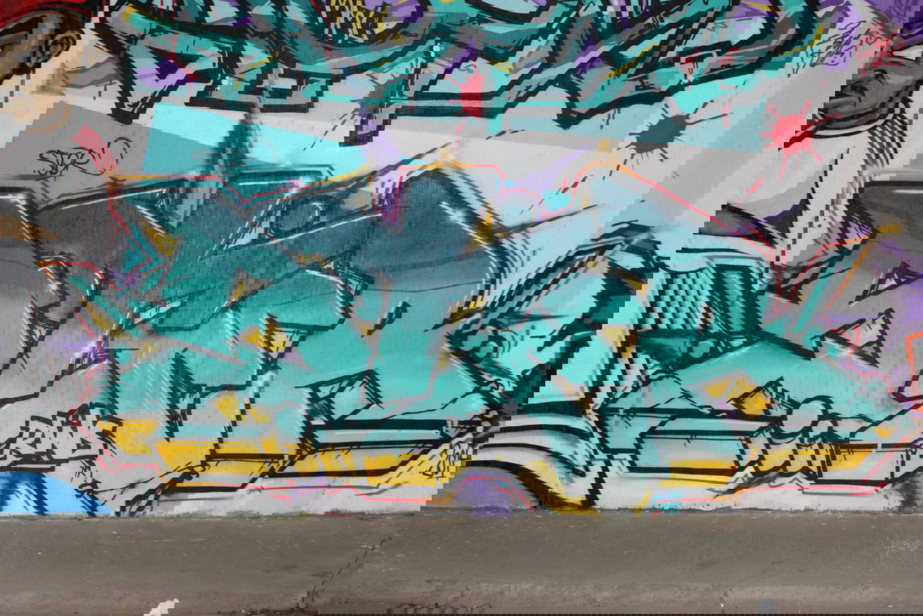 Graffiti Wall in Hennef - Photo by 12345 - ster, rws (2014)