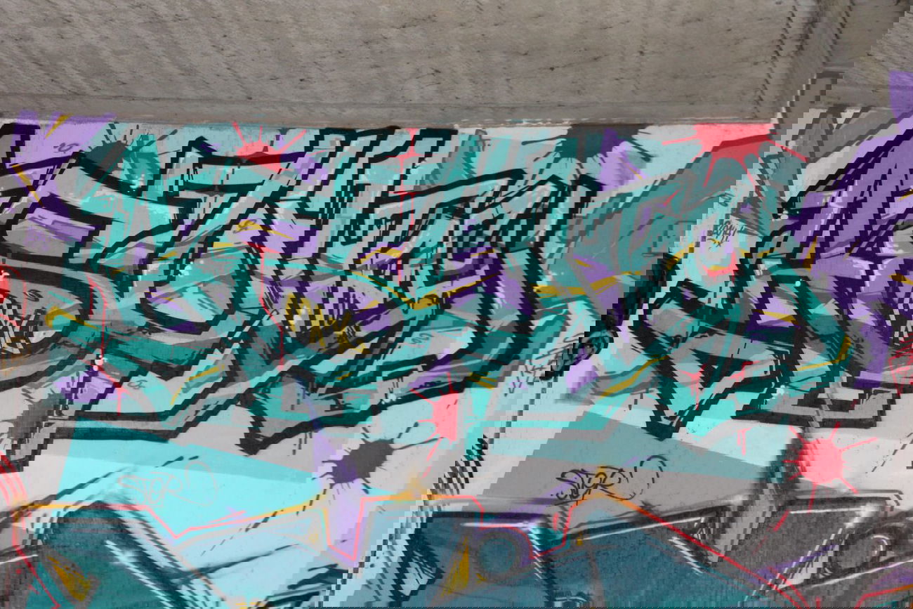 Graffiti Wall in Hennef - Photo by 12345 - asyl, mml (2014)