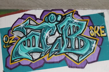 Graffiti Wall - Photo by 12345 - JB (2014)