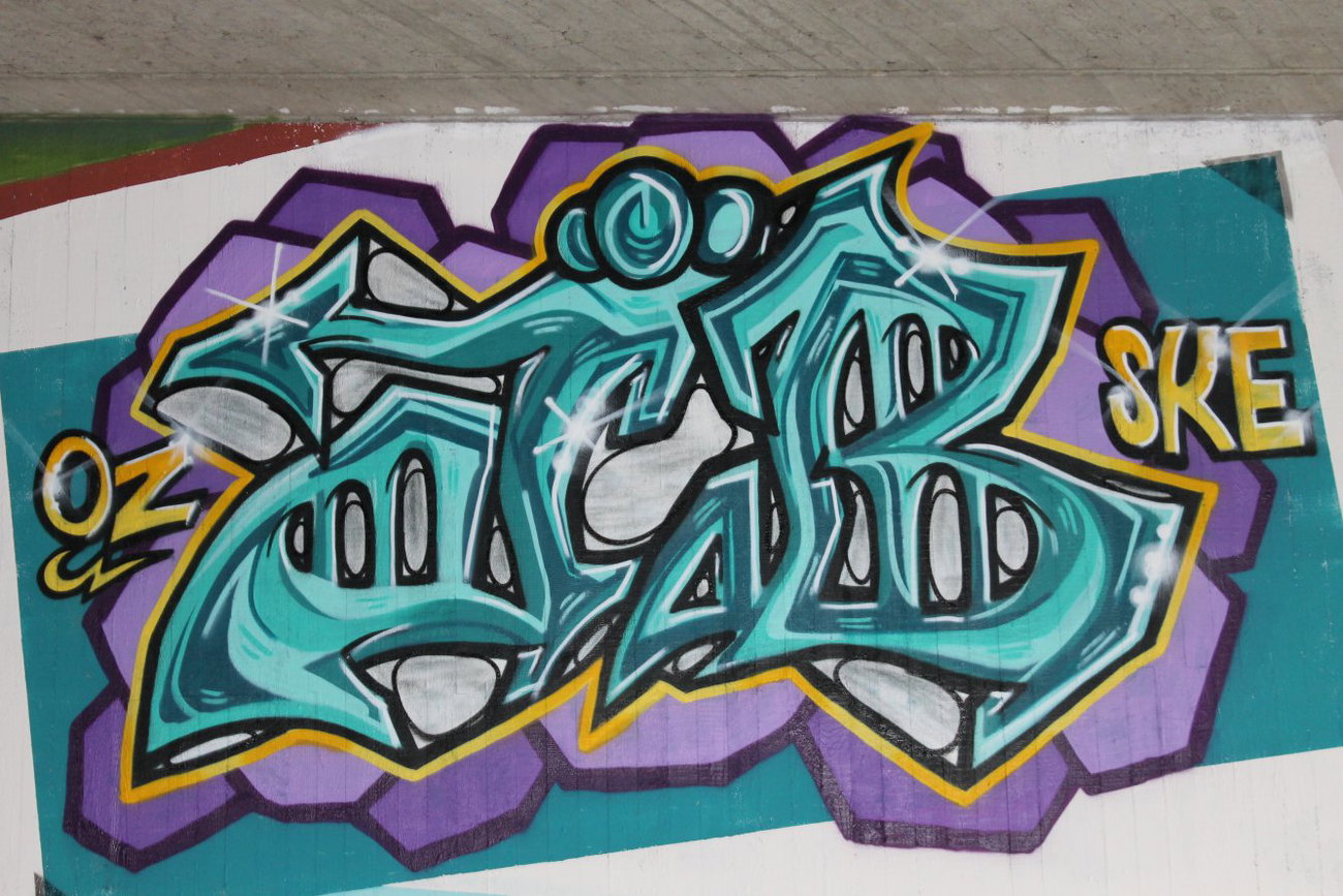 Graffiti Wall - Photo by 12345 - JB (2014)