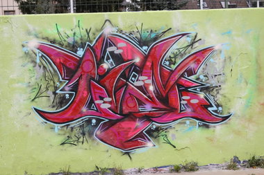 Graffiti Wall in Hennef (Sieg) - Photo by 12345 - ziel