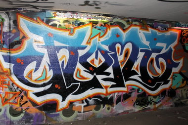 Graffiti Wall - Photo by 12345 - rome (2014)