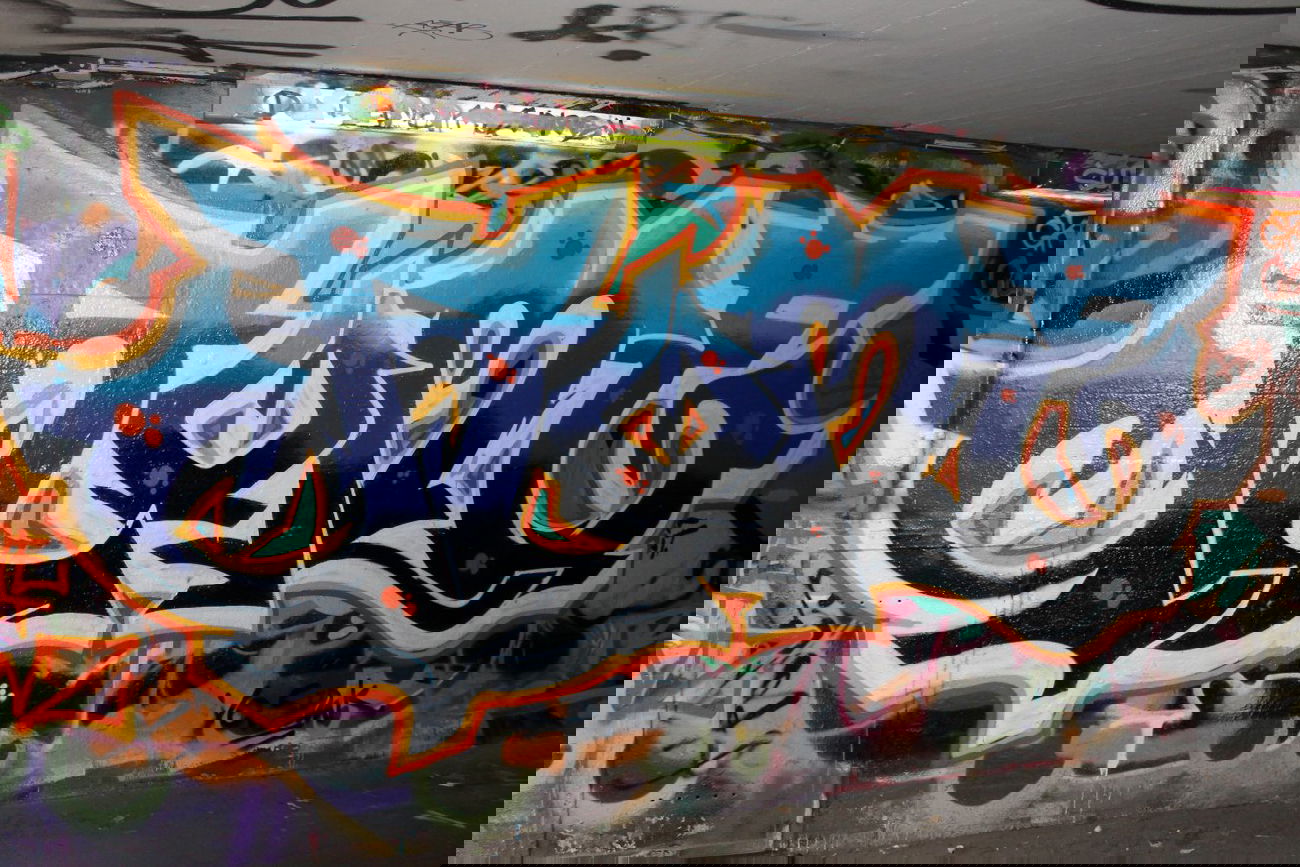 Graffiti Wall - Photo by 12345 - rome (2014)