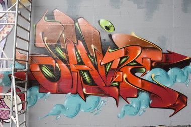 Graffiti Wall - Photo by 12345 - jade (2014)