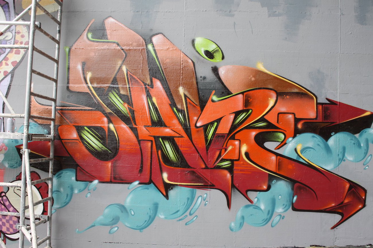 Graffiti Wall - Photo by 12345 - jade (2014)