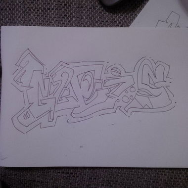 Graffiti Sketch - Photo by 12345 (2014)