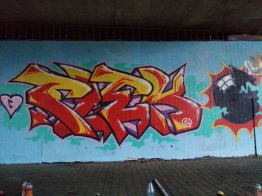 Graffiti Wall - Photo by 12345 - flek (2014)