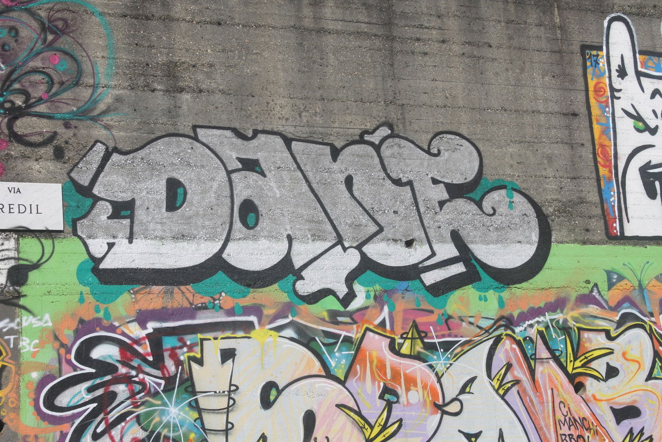 Graffiti Wall in Milano - Photo by 12345