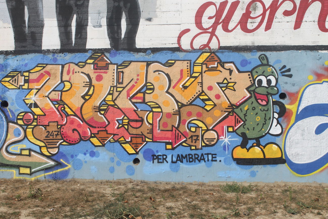 Graffiti Wall in Milano - Photo by 12345