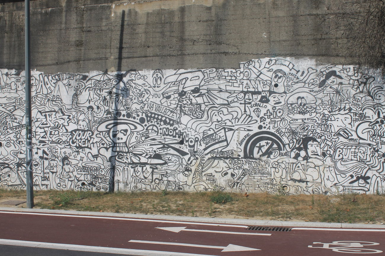 Graffiti Wall in Milano - Photo by 12345