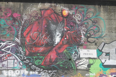 Graffiti Wall in Milano - Photo by 12345