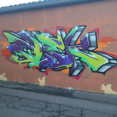 Graffiti Wall - Photo by 12345 (2015)