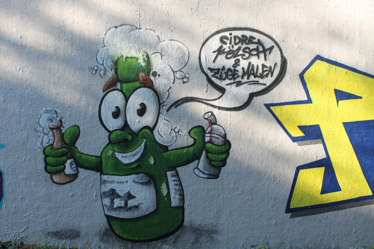 Graffiti Wall in Cgn - Photo by 12345 - pmode, 5zwo4, 524
